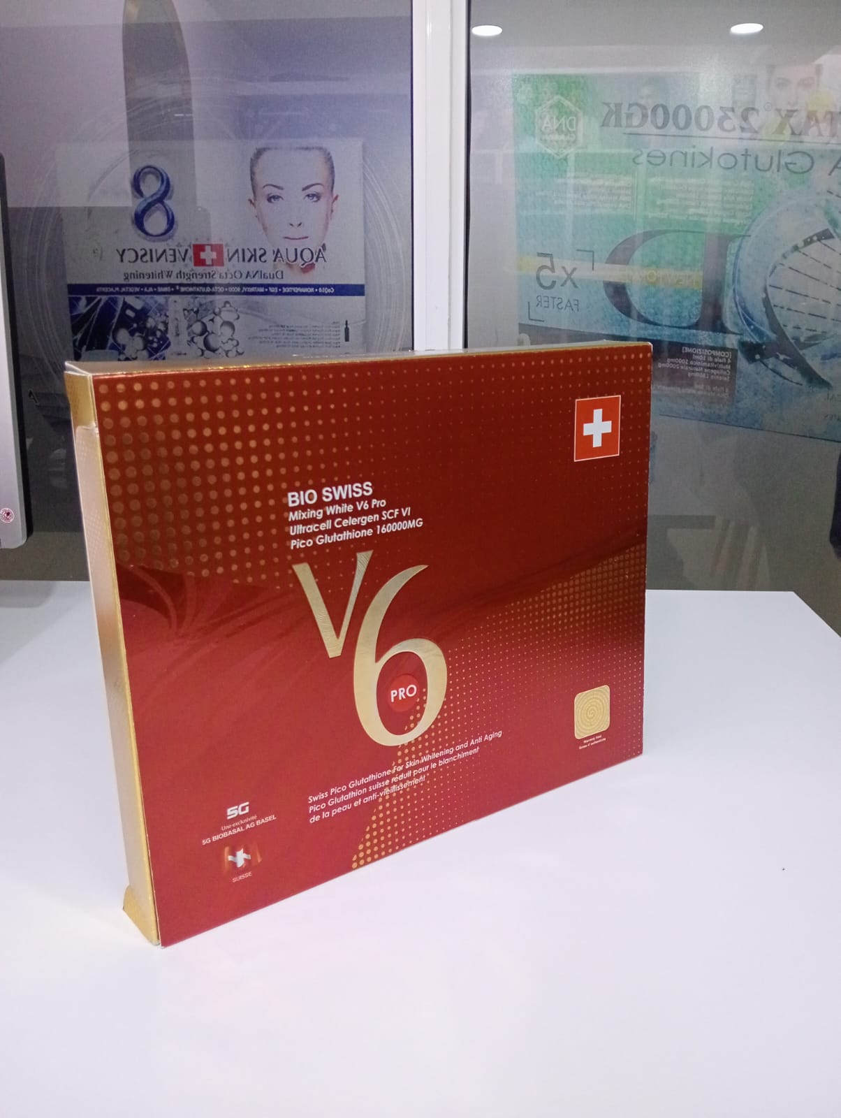 BIO SWISS - MIXING WHITE V6 PRO Pico Glutathione 160000mg - Image 6
