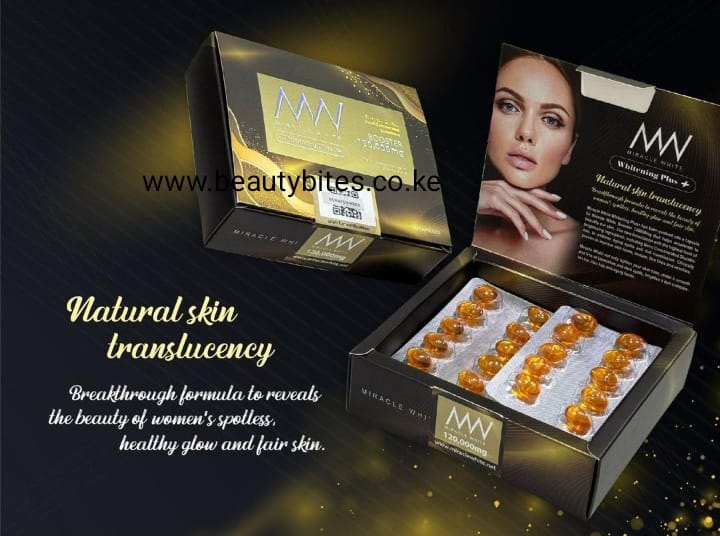 MIRACLE WHITE ROYAL GOLD 120000MG CAPSULES - Image 3