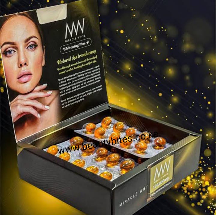 MIRACLE WHITE ROYAL GOLD 120000MG CAPSULES - Image 4